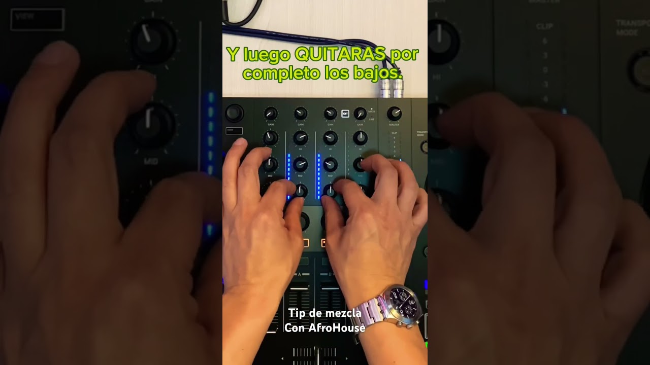 Tips de mezcla para Djs con AfroHouse. 