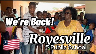 Liberia 🇱🇷2024 | Liberia Public School System | Second Visit-Royesville Central School Help Needed