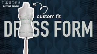 CUSTOM fit dress form perfect for DRAPING  THISISKACHI DIY