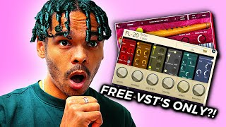 Making An Entire Beat With FREE VST PLUGINS Only! *these vsts are insane*