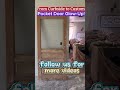 Turning Trash Into a Cool Pocket Door!