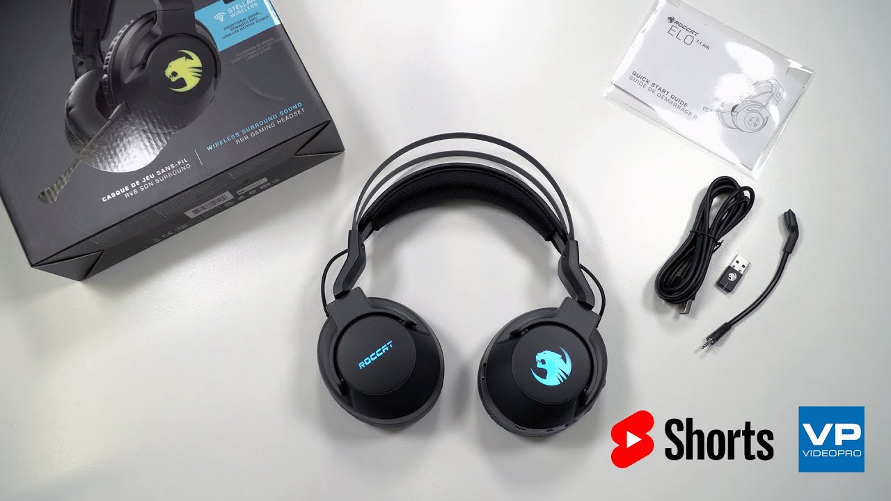 Roccat ELO 7.1 Air Headset Unboxing 