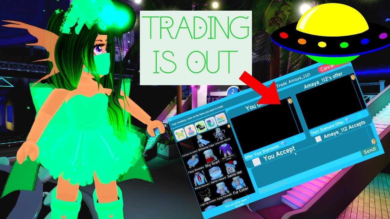 Trading Is Out New Space Realm Trading Hub Royale High Update