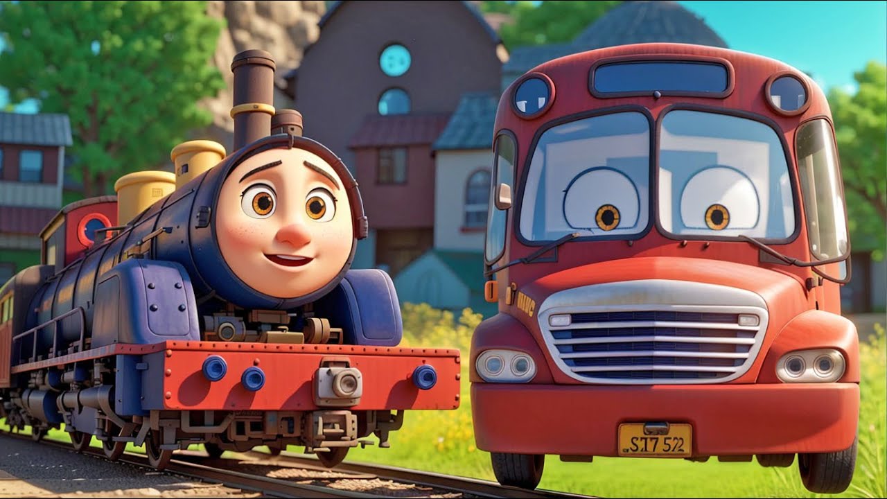 Wheels on the Train and Bus16 - Baby songs - Nursery Rhymes & Kids Songs