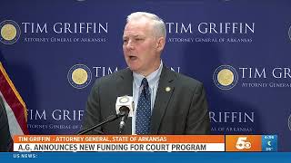 KFSM AG Griffin Announces Grant from State Opioid Settlement Funds to Specialty Courts 11 15 2024