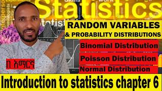 Random Variables and Probability Distribution Introduction to Statistics chapter six Basic statistic