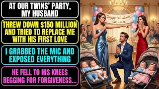 He Threw 150 Million At Me In Front of Our Twins So I Exposed Everything He Owned