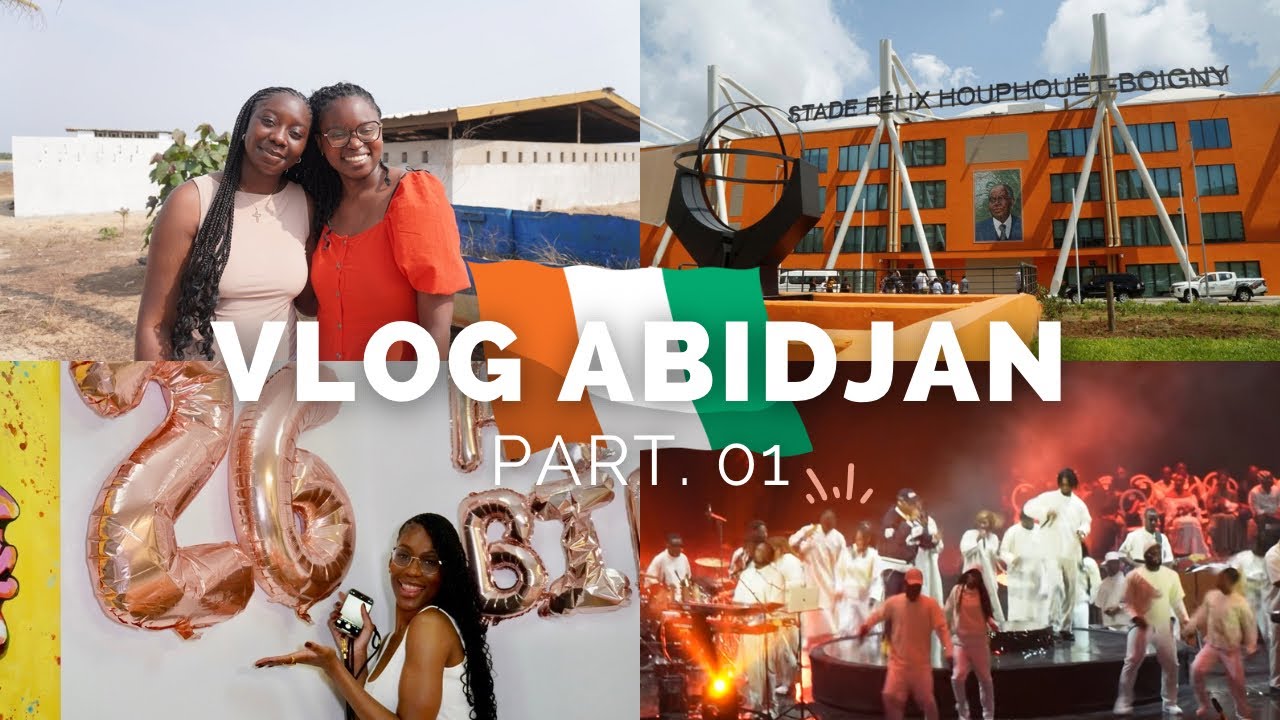 MON VOYAGE À ABIDJAN AVEC MES SOEURS 💕🇨🇮 (Nuits dehors, Anniversaire Surprise, Concert KS Bloom)
