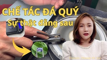 Khám phá sự thật về chế tác đá Spinel tự nhiên từ thô đến thành sản phẩm | Phượng Đá Quý