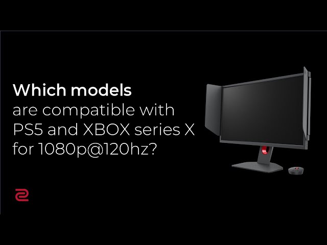 BenQ ZOWIE XL2411K 24 144Hz Gaming Monitor 120Hz Compatible PS5