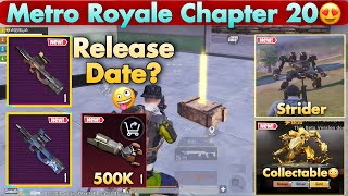 Chapter 20 New 500K Value Item 🤯 New Guns,New Strider,New Collectables ✅ | CHAPTER 2O Release Date?