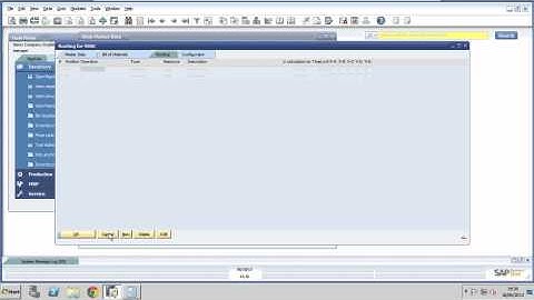 Item Master | SAP Business One Advanced Manufacturing | Sapphire Systems