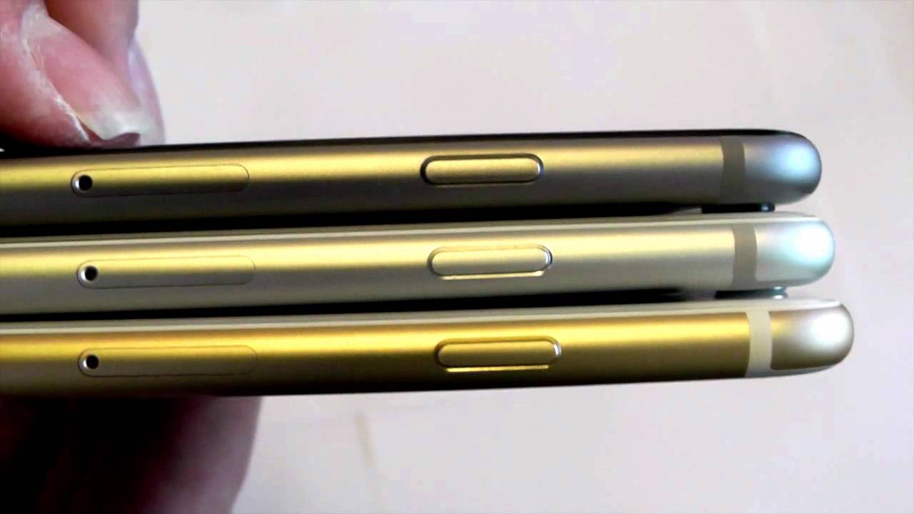 iPhone 6 Plus: Space Grey VS White & Silver VS Gold