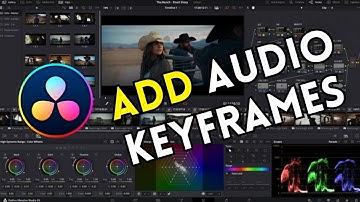 How to Add Audio Keyframes in DaVinci Resolve 2025?