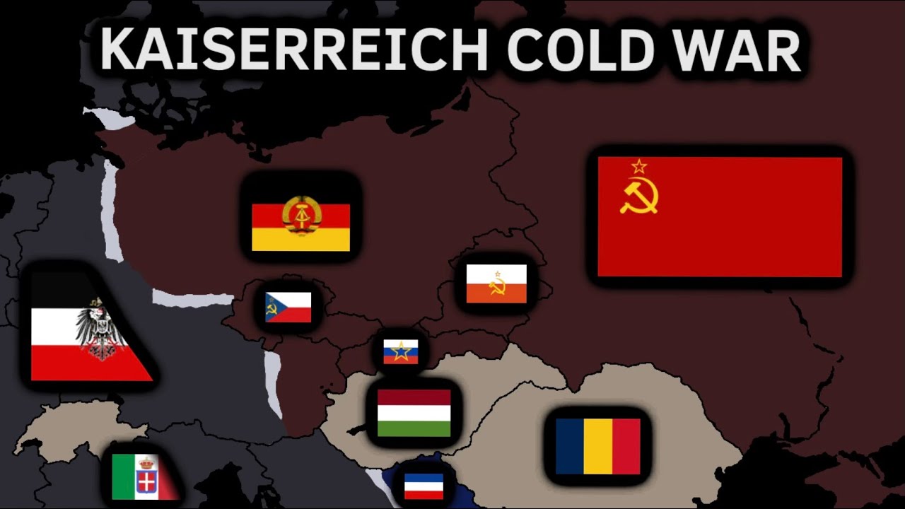Kaiserreich Cold War Mapped