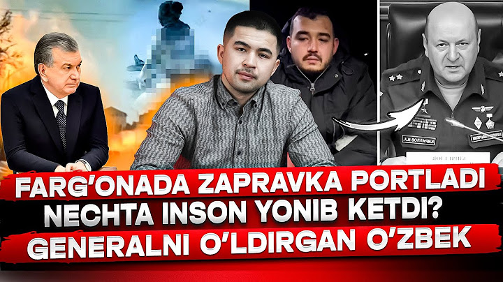 FARG‘ONADAGI PORTLASH QURBONLARI OCHIQLANDI! O‘ZBEK RUS GENERALINI PORTLATIB O‘LDIRDI!