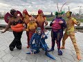 Артисты Cirque du Soleil подарили москвичам уличное шоу