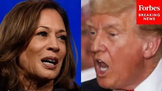 Trump Brings Up Kamala Harris's Past Statements Opposing Fracking In Pennsylvania As DNC Rolls On