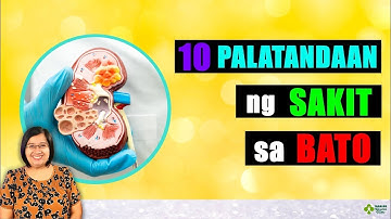 10 Palatandaan ng Sakit sa Bato 🏥👩‍⚕️(Chronic Kidney Disease) - Tagalog Health Tips | Nurse Dianne