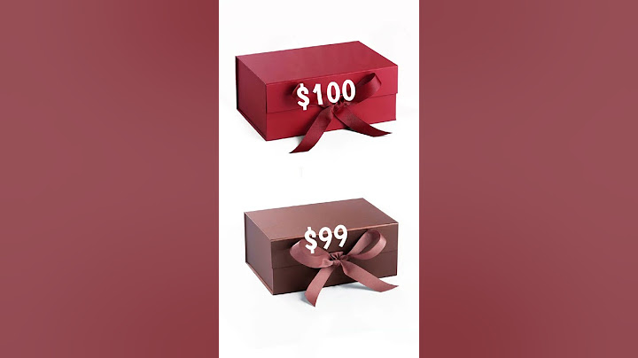$100 לעומת $99 בחר מארז מתנה אחד #automobile #trending #gift #box