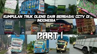 kumpulan truk oleng dari berbagai cctv di indonesia||part 1