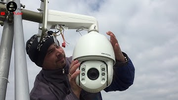 Hikvision PTZ 4MP Camera Smart Auto Tracking ( Mounting and Testing ) x 30 Zoom ( DS-2DE7430IW-AE )