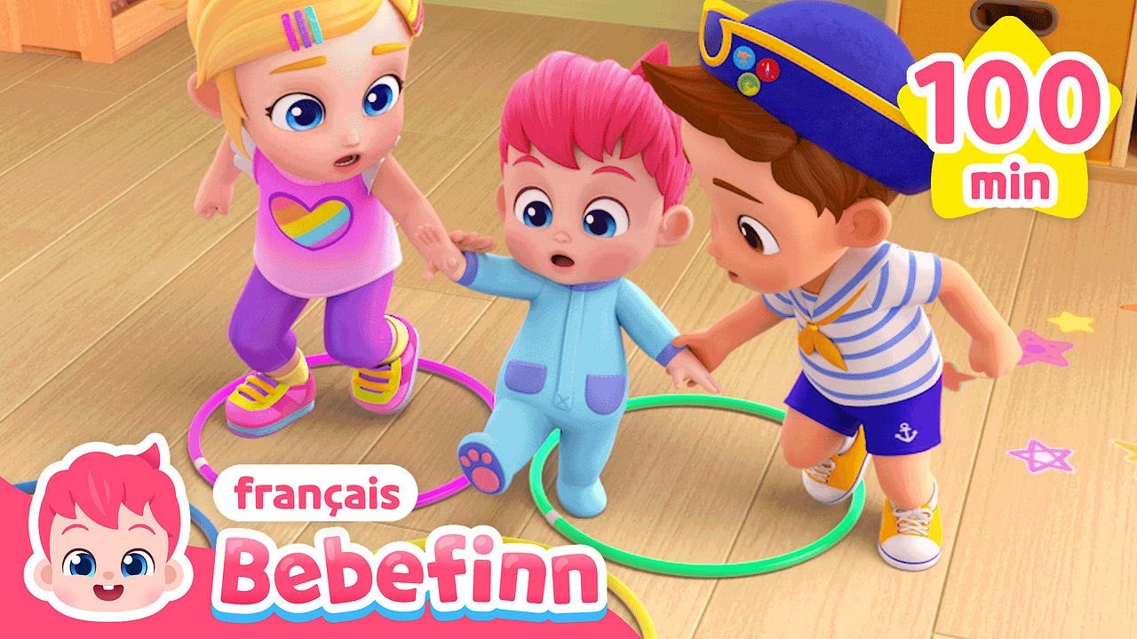 Apprenez les premiers mots avec Bebefinn | +Comptines | Bebefinn français👶Chansons pour Enfants