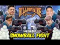 INTENSE SNOWBALL FIGHT 2v2 Valorant | Billionaire Gang