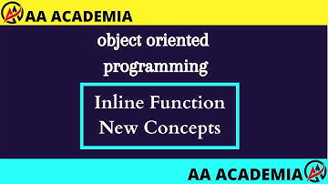 Inline Function New Concepts in Urdu/Hindi | AA Academia