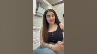 momsky sitting relaxed on a kitchen chair #melekazad #melek #azad #viral #live #dailyvlog