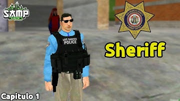 "SOY SHERIFF EN SampDroid" Capítulo 1
