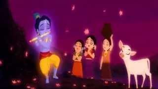 Krishna plays Flute in Vrndavana while Radha is dancing screenshot 1