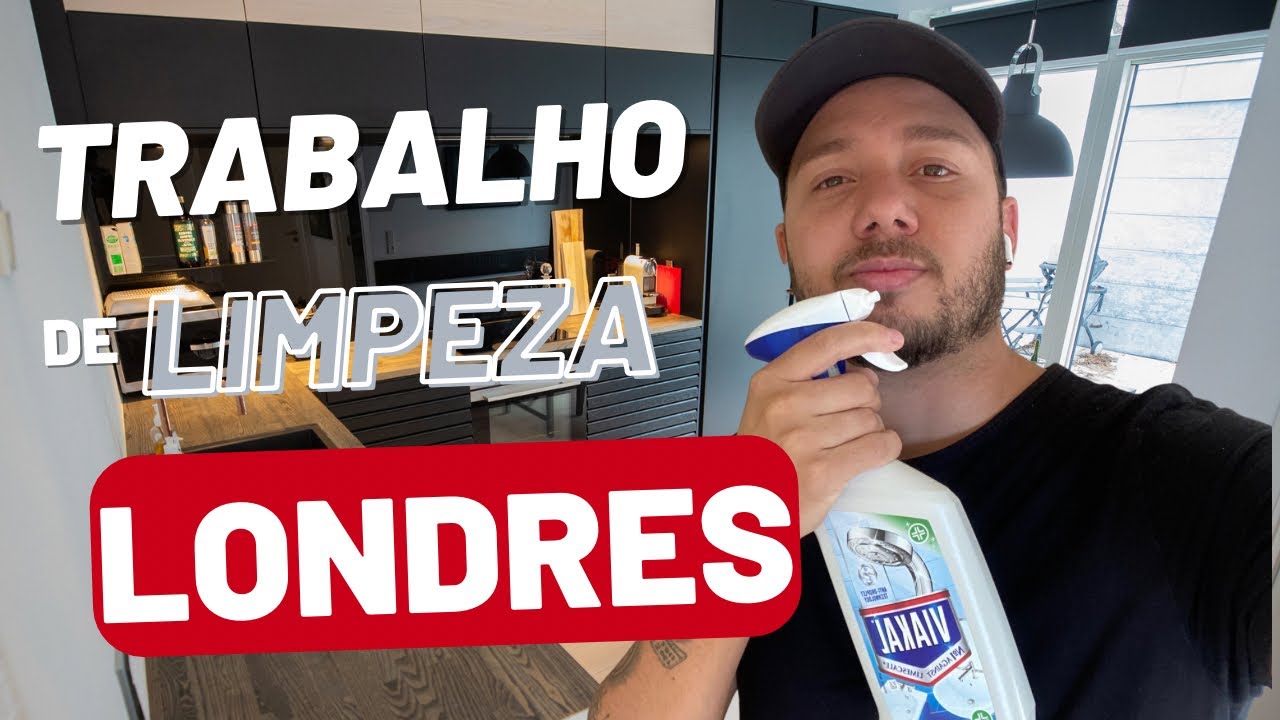 Como é um trabalho de Limpeza(faxina) em Londres Inglaterra? Trabalho de Cleane em Londres