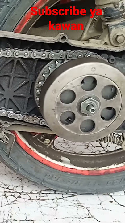 motor matic pakai rantai suara dan kecepatanya mantap