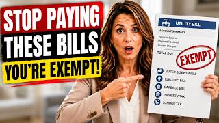 Seniors STOP Paying These 5 Bills — You're Legally Exempt After 65 (Most Don't Know)