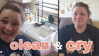 This only took me 30 MINUTES?!| Answering your burning questions and cleaning! | #deinfluencer