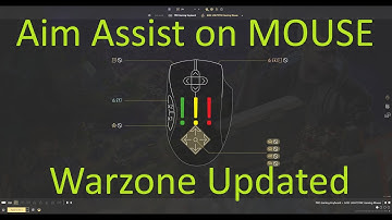 Aim Assist on MOUSE: Warzone Verdansk CONFIG Update. Get the best movement.