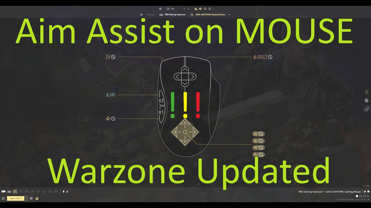 Aim Assist on MOUSE: Warzone Verdansk CONFIG Update. Get the best ...