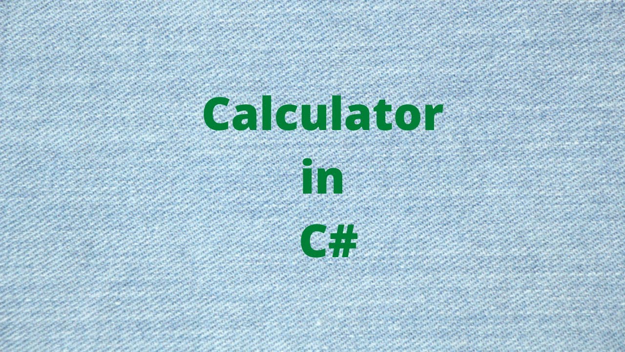 Calculator in C in Telugu Step by Step YouTube