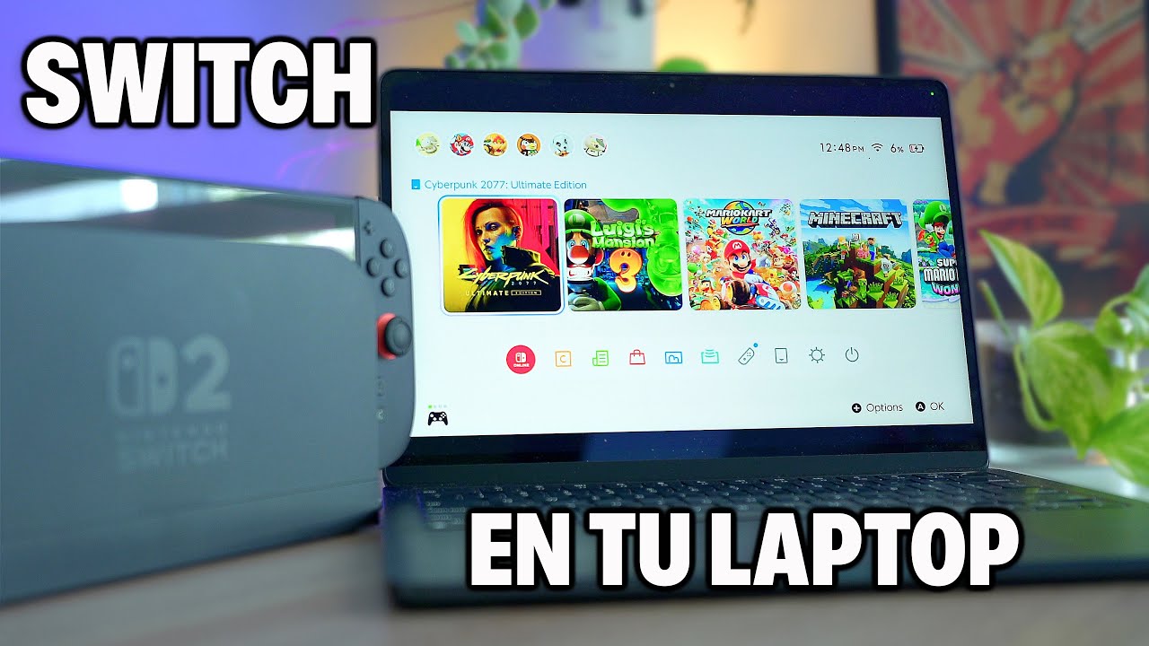 🎮 Nintendo Switch en tu MacBook o Windows: Juega en 4K SIN Lag (Paso a Paso)
