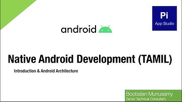 Code With Me - Android introduction & architecture (TAMIL)