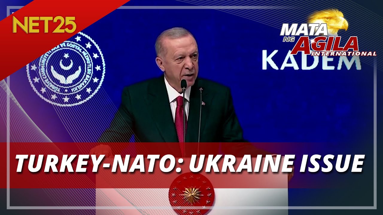 Erdogan, NATO chief tatalakayin ang digmaan sa Ukraine