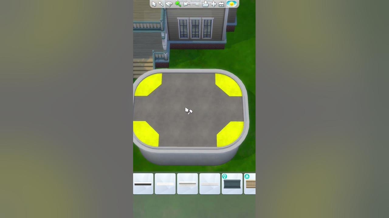 Sims 4 Curved Pool Tutorial Short YouTube