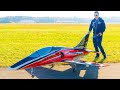 LOW, FAST AND SMOKE! KRILL ARES XL RC TURBINE JET FLIGHT DISPLAY DEMONSTRATION