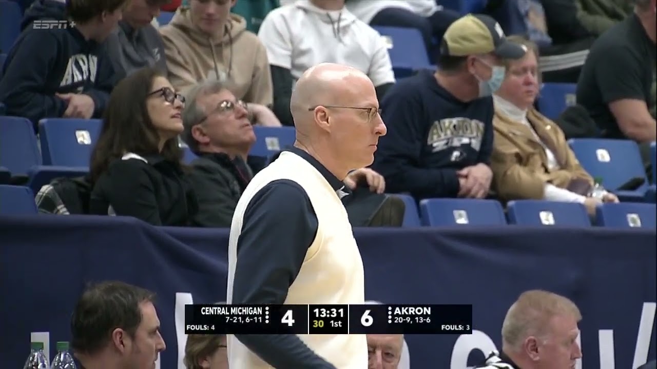 Central Michigan vs Akron | NCAA Men's Basketball | 03/05/2022