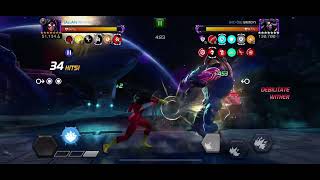 Mcoc Spider Woman Vs Solvarch On Node 48 Bane, Safe Guard, Stunning Reflection
