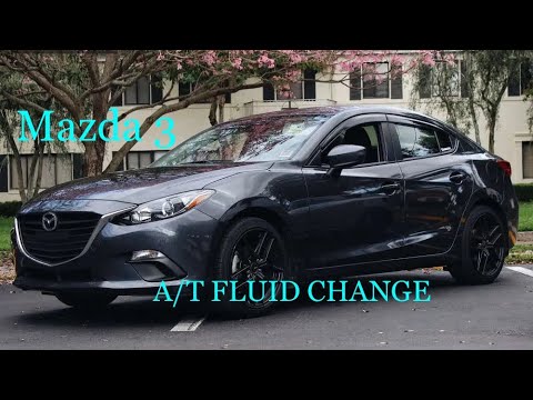 2016 Mazda 3 Automatic Transmission Fluid drain/refill - YouTube