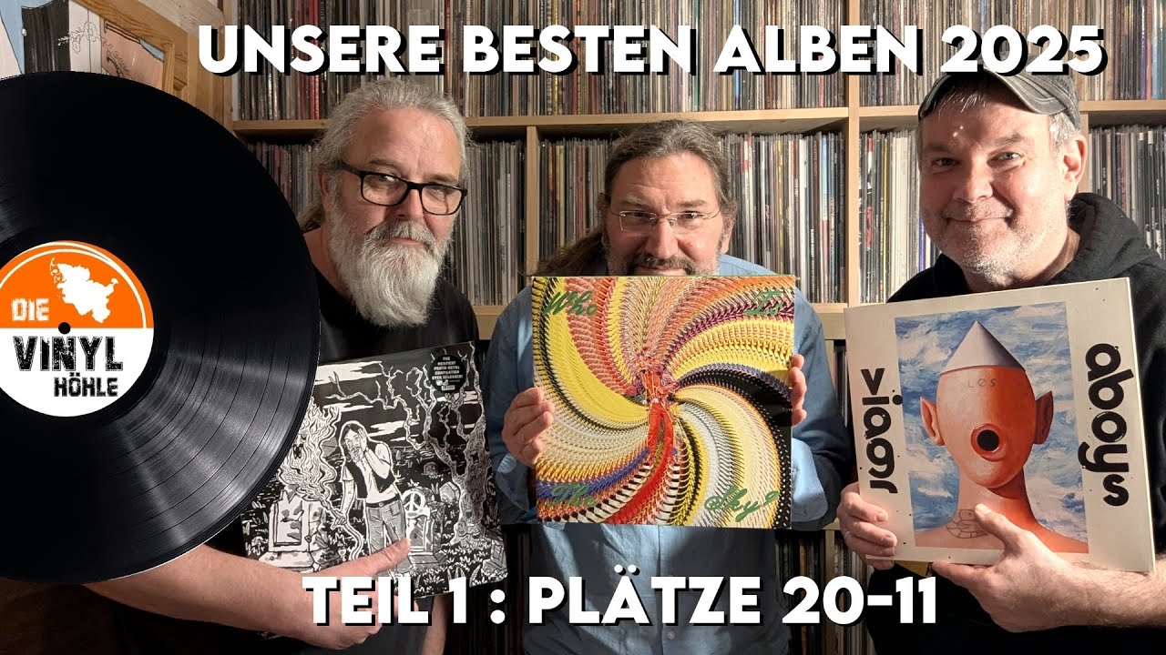 TOP 20 - BEST OF 2025 - UNSERE LIEBLINGSSCHEIBEN PLÄTZE 20-11  