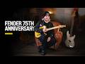 FENDER 75th Annniversary Telecaster & Precision Bass avec Quentin GODET