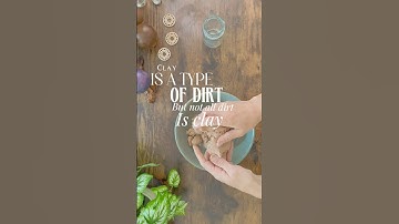 Clay is a type of dirt, but not all dirt is clay. #dorodango #mudball #japanesecrafts